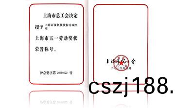 上(shang)海(hai)市五一勞動(dong)獎(jiang)狀榮(rong)譽稱(cheng)號(hao)