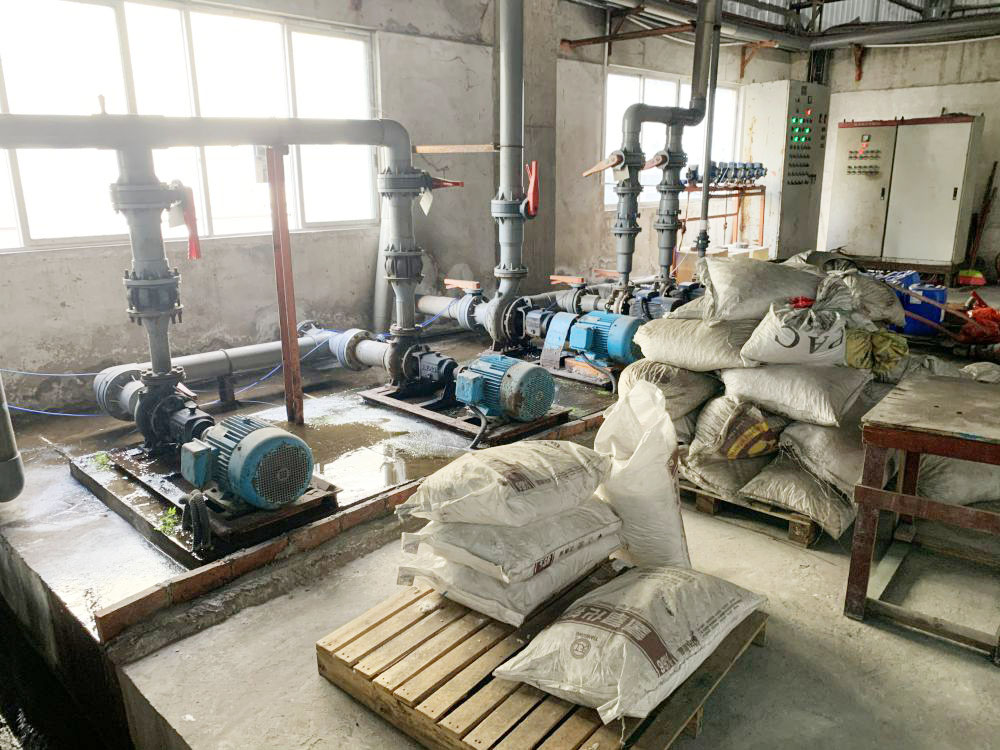 槑州某某紙業80m3ph除鹽水(shui)係統現場圖片