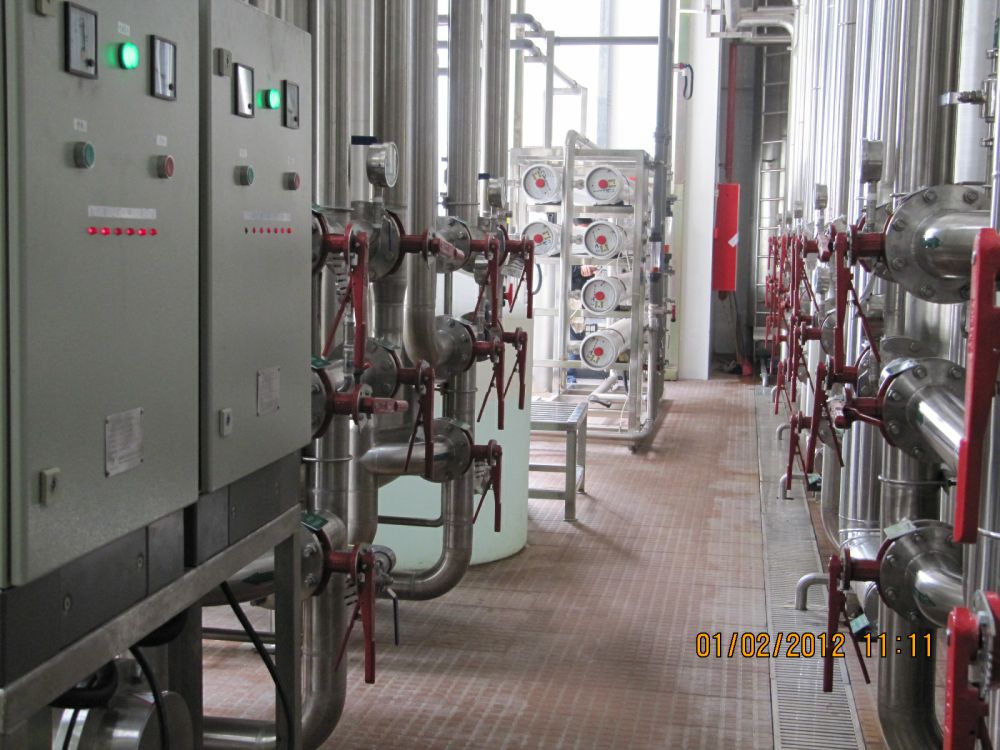 飲料廠20m3ph純水係統