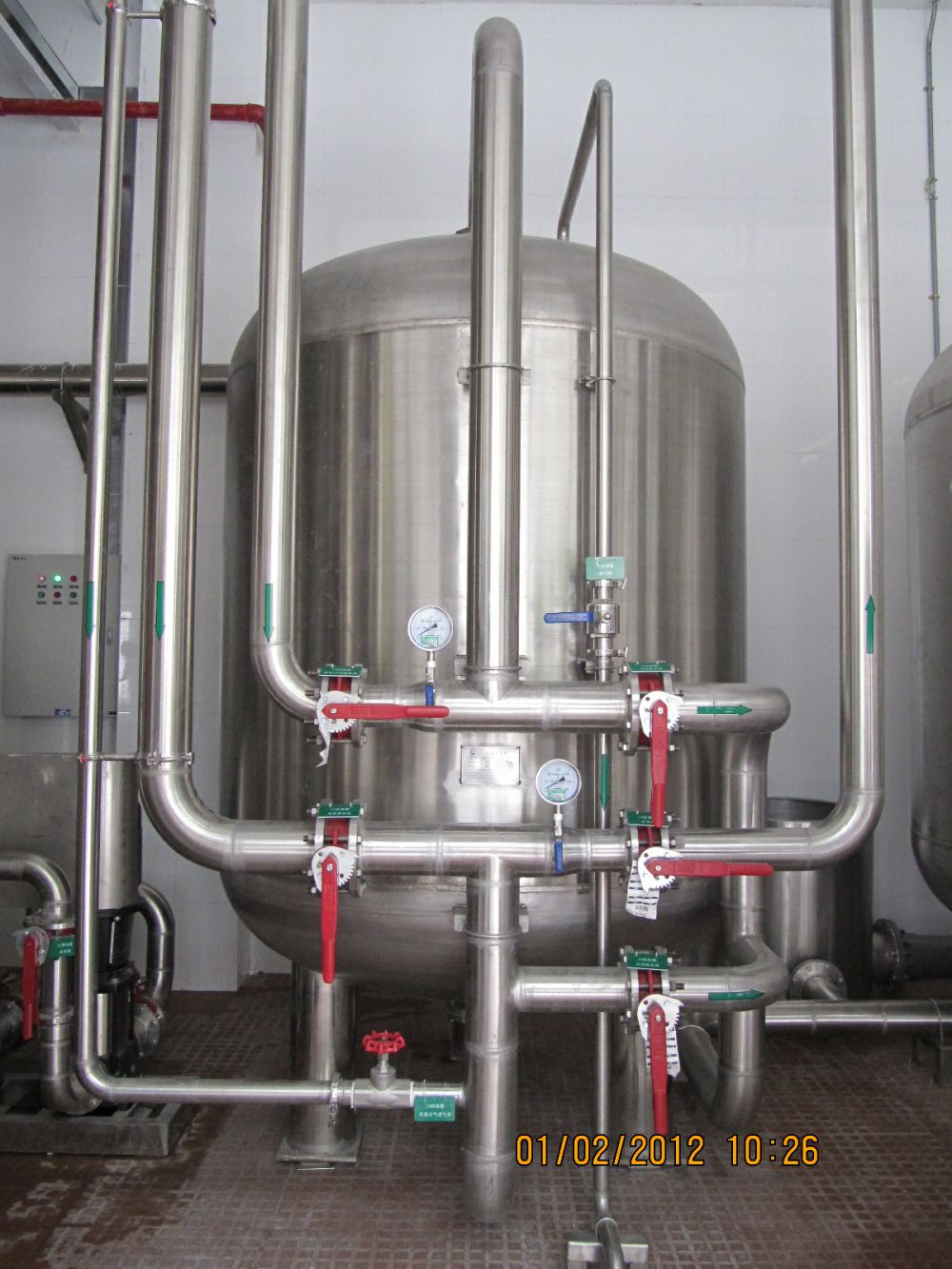 飲料廠20m3ph純(chun)水係(xi)統