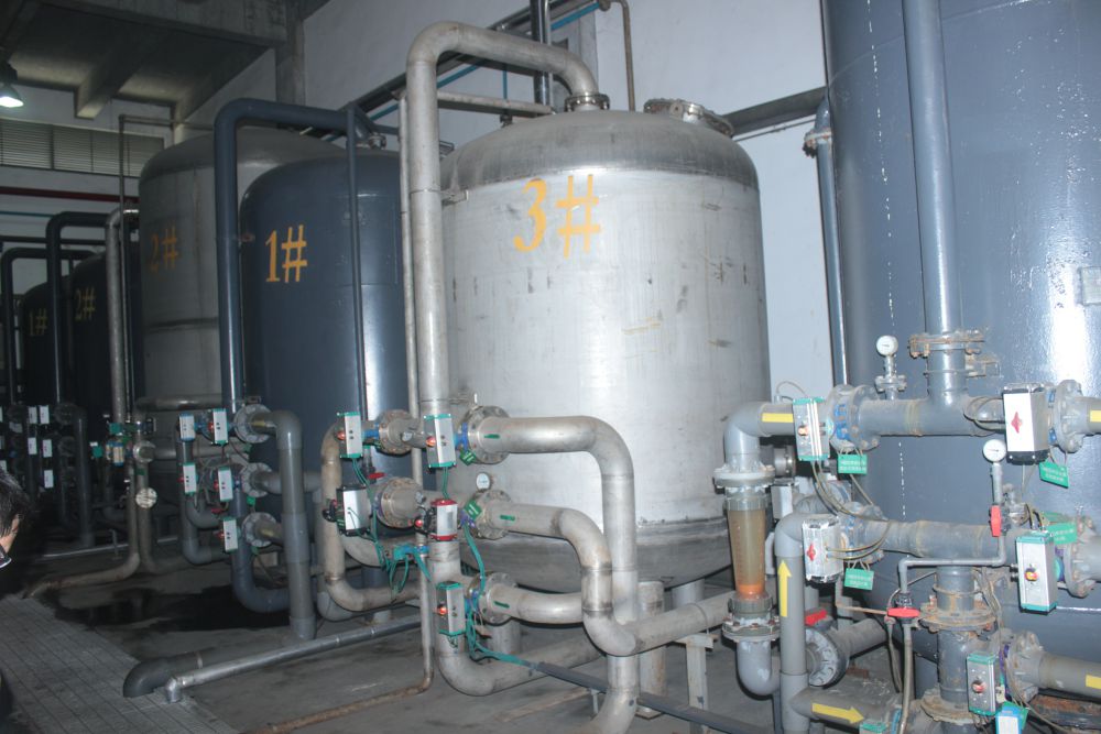 廣州某某100噸輭化水工程