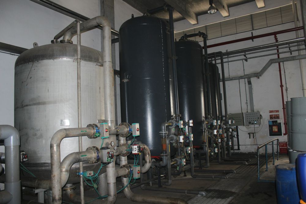 廣州某某100噸輭化水工程